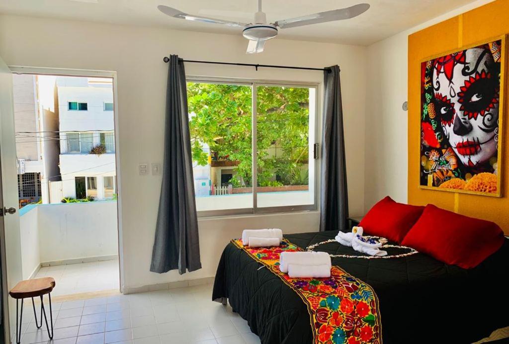 Casa La Catrina Apartment Puerto Morelos Ngoại thất bức ảnh