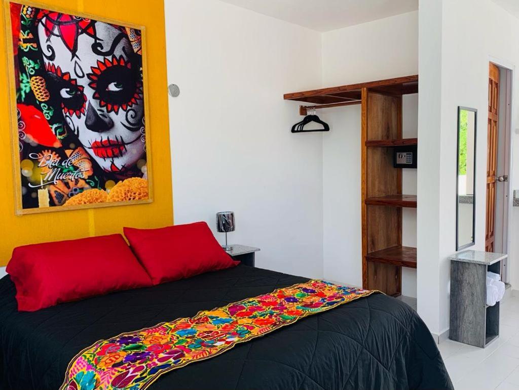 Casa La Catrina Apartment Puerto Morelos Ngoại thất bức ảnh